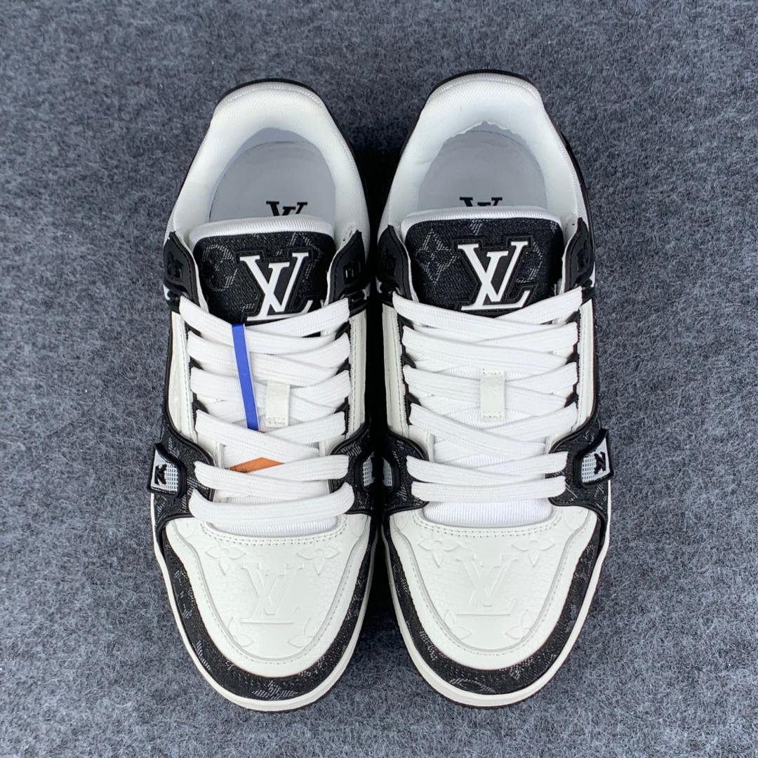 LV Trainer 'Black Monogram Denim' (B-Grade Version)