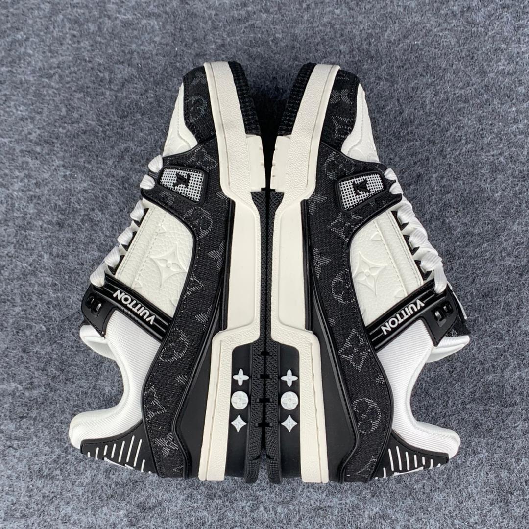 LV Trainer 'Black Monogram Denim' (B-Grade Version)