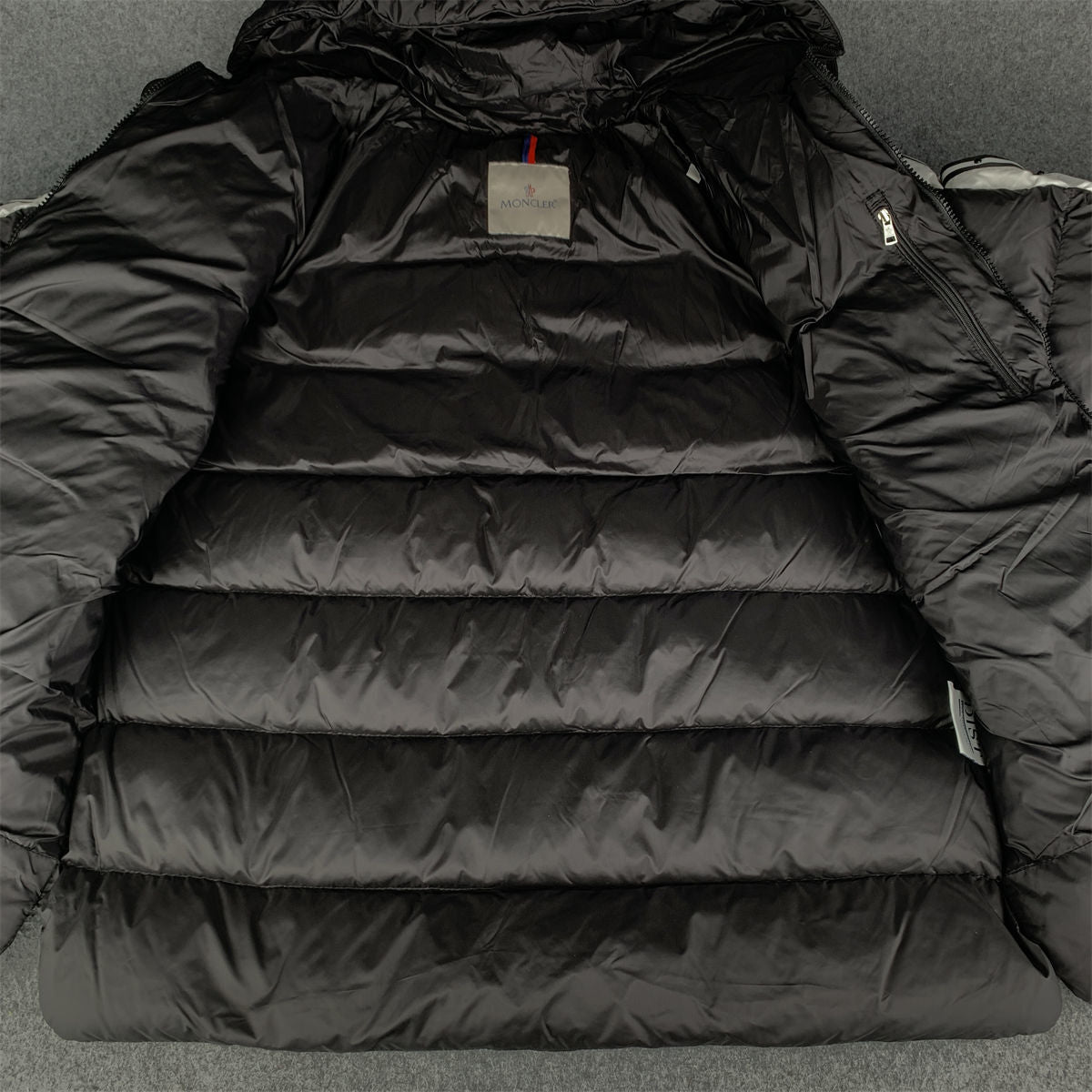 Moncler Stellaire Shell-Down Jacket 'Black/White'