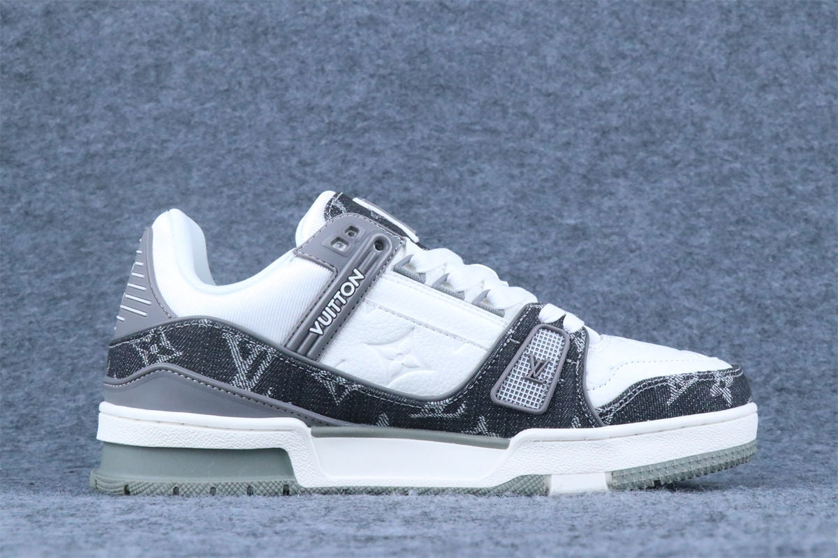 LV Trainer Monogram Denim 'Grey' (B-Grade Version)
