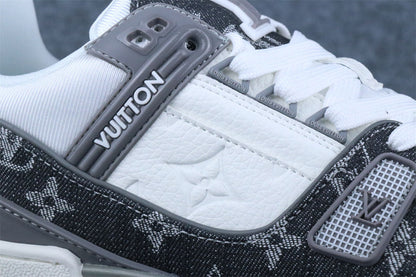 LV Trainer Monogram Denim 'Grey' (B-Grade Version)