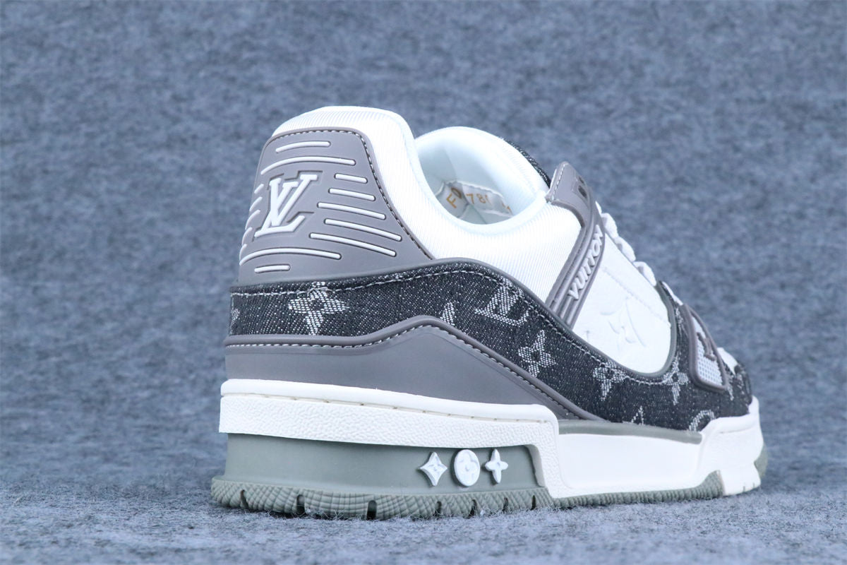 LV Trainer Monogram Denim 'Grey' (B-Grade Version)