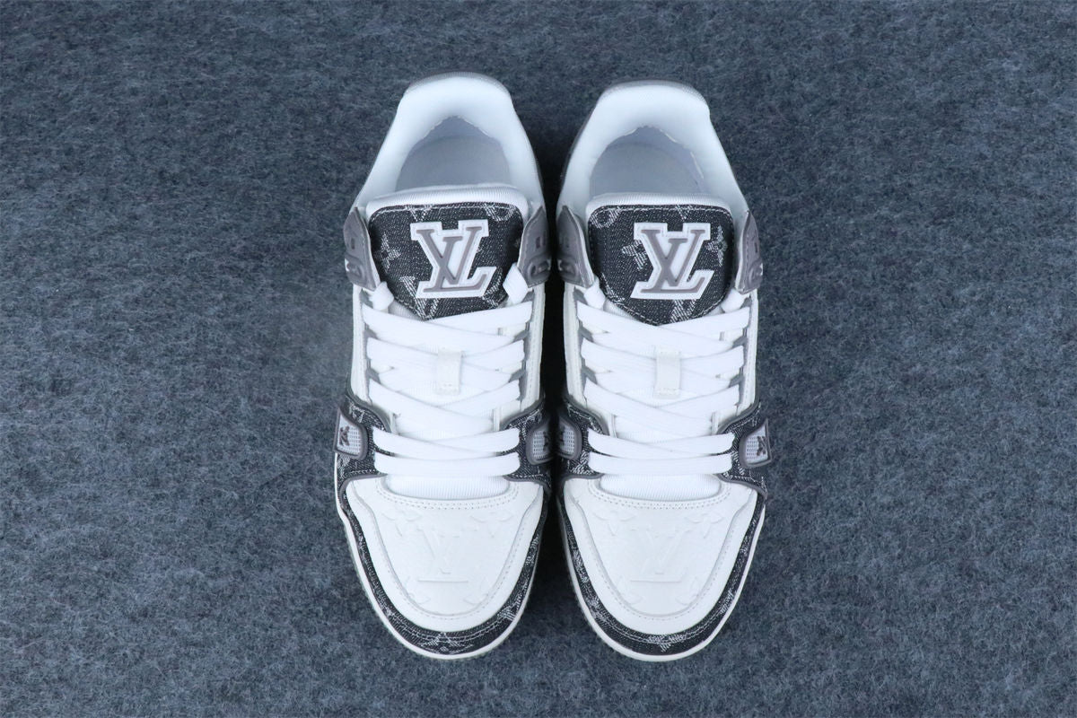 LV Trainer Monogram Denim 'Grey' (B-Grade Version)