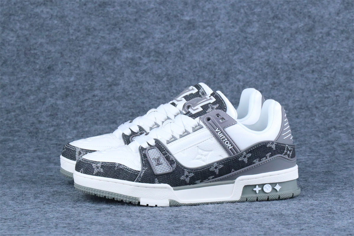 LV Trainer Monogram Denim 'Grey' (B-Grade Version)