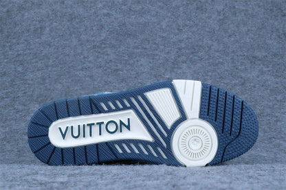 LV Trainer Monogram Denim 'White Blue' (B-Grade Version)