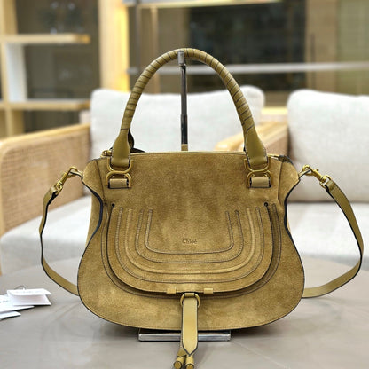 Chloe Marcie Bag Khahi Suede 281272