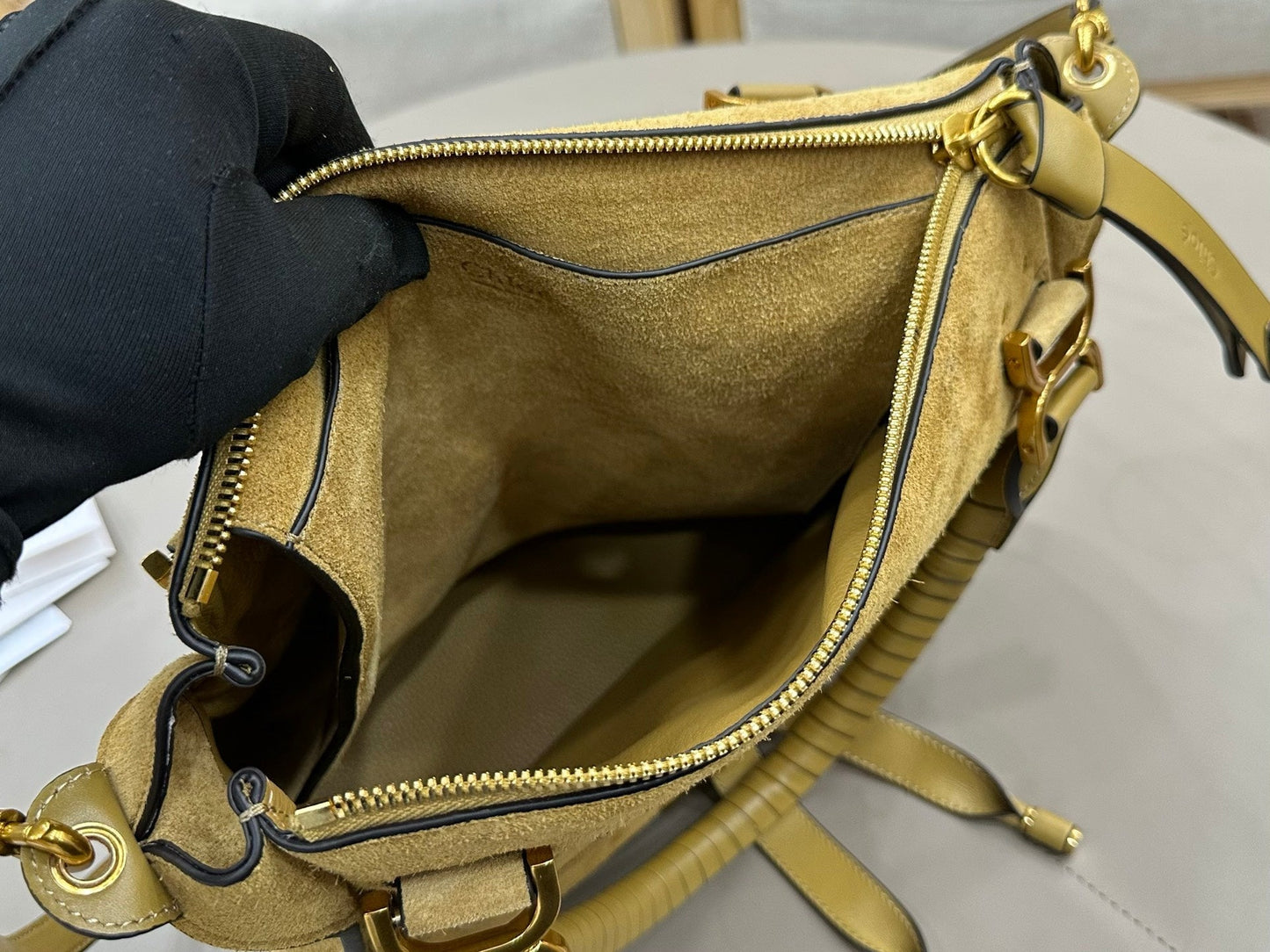 Chloe Marcie Bag Khahi Suede 281272