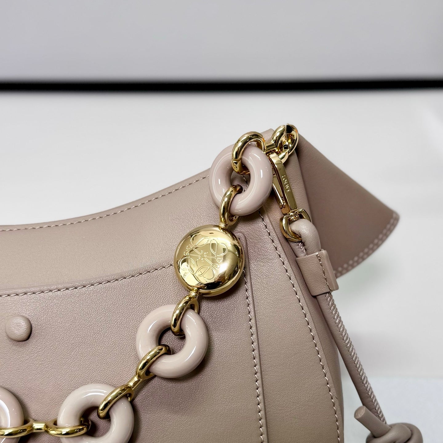 Loewe 2025 Ola 26 Bag Sand Smooth Calfskin 274679