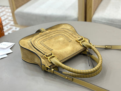 Chloe Small Marcie Bag Khahi Suede 281272