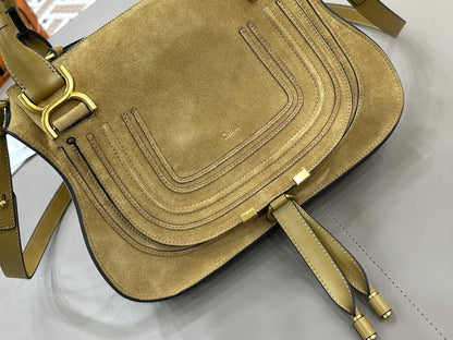 Chloe Small Marcie Bag Khahi Suede 281272