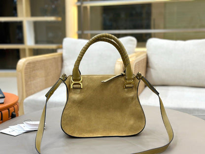 Chloe Small Marcie Bag Khahi Suede 281272