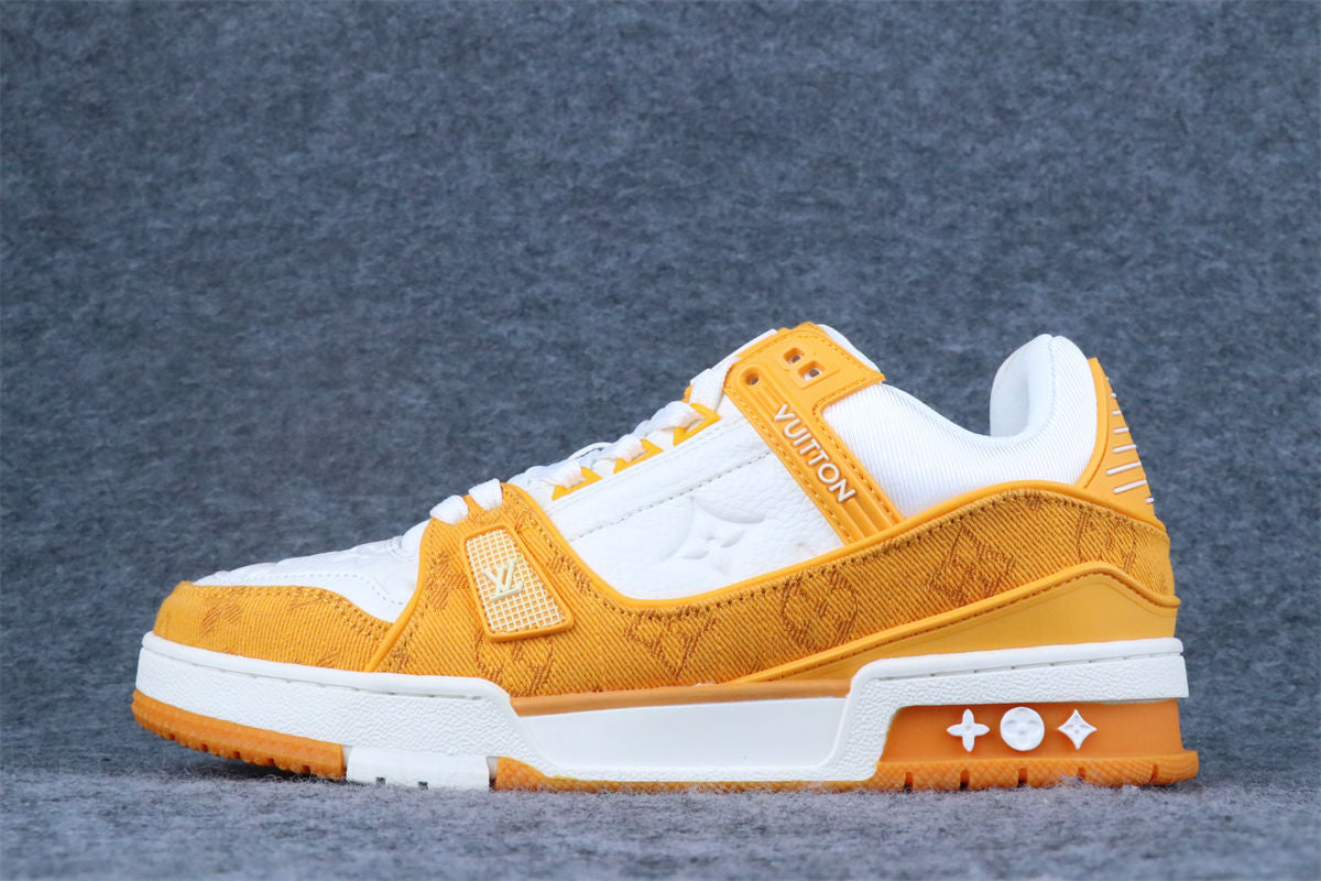 LV Trainer 'Yellow Monogram Denim' (B-Grade Version)