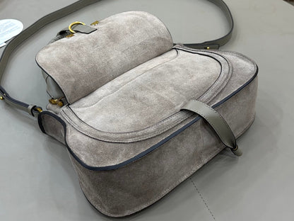 Chloe Small Marcie Bag Grey Suede 281267