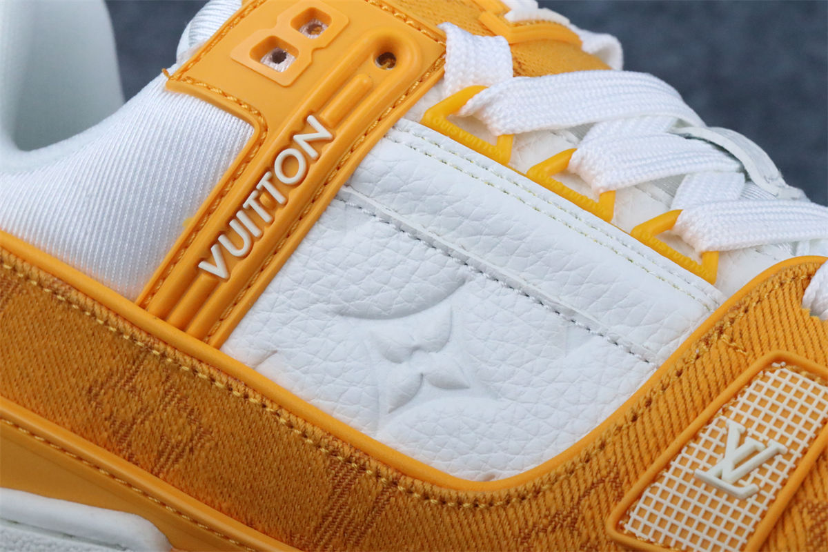 LV Trainer 'Yellow Monogram Denim' (B-Grade Version)