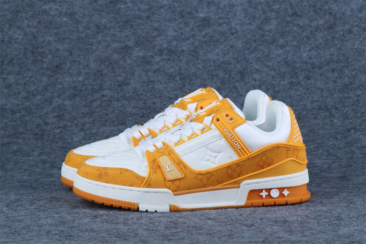 LV Trainer 'Yellow Monogram Denim' (B-Grade Version)