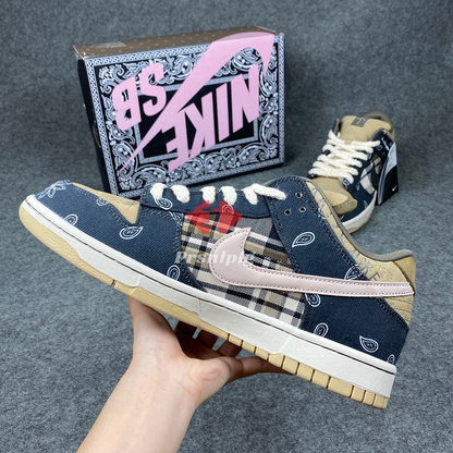 Travis Scott x Dunk Low Premium QS SB 'Cactus Jack' (Damaged Box)