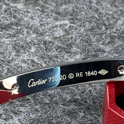 Love Bracelet with Half Diamond Setting