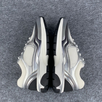 Chanel CC Logo Sneaker 'Grey Silver' (B-Grade)