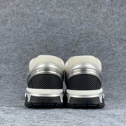 Chanel CC Logo Sneaker 'Grey Silver' (B-Grade)