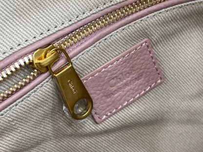 Chloe Marcie Bag Muted Pink Grain Leather