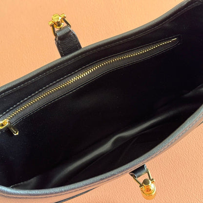 GG Jackie 1961 Slim Shoulder Bag Black Lambskin 285155