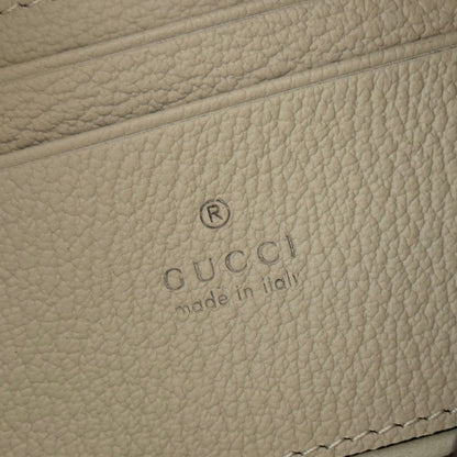 GG Aphrodite Shoulder Bag Cream Cowhide