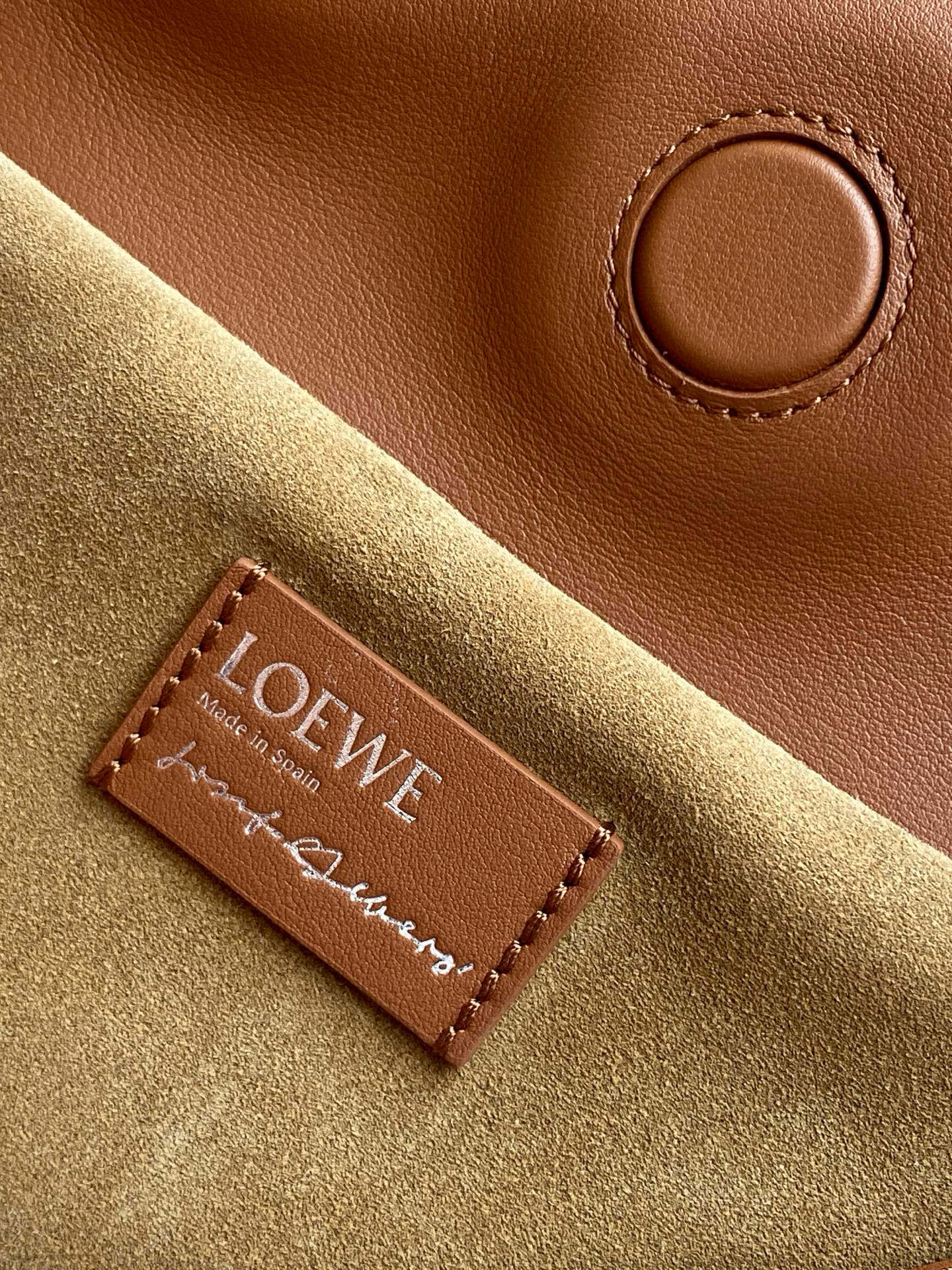 Loewe Medium  Flamenco Clutch Multicolor Nappa Calfskin