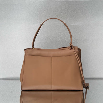 Balenciaga Large Bag 40 Rich Brown Calfskin Gold Hardware