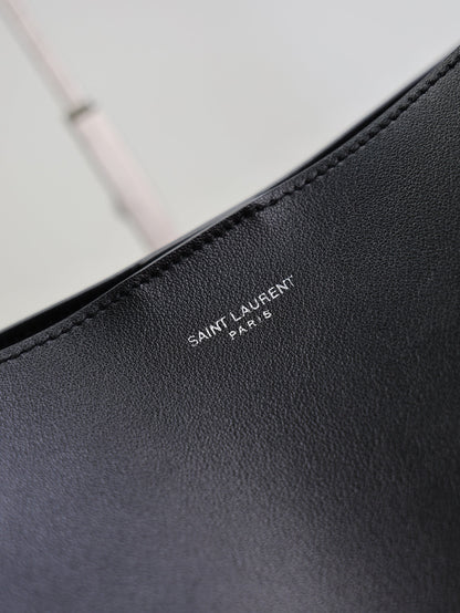 YSL Bold Hobo 37cm Black Cowhide