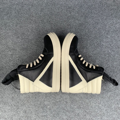 Rick Owens Wmns Strobe Geobasket High 'Black Milk'
