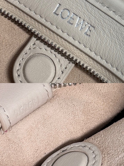 Loewe 2026 Amazona 180 Bag 20cm White Soft Calfskin 289380