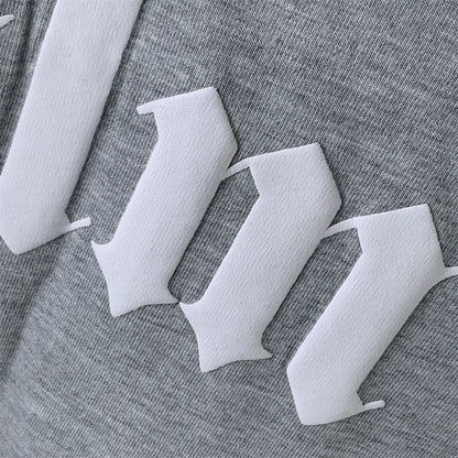 Palm Angels Classic Logo Over T-Shirt Melange 'Grey/White'