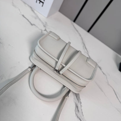 Loewe 2026 Amazona 180 Bag 20cm White Soft Calfskin 289380