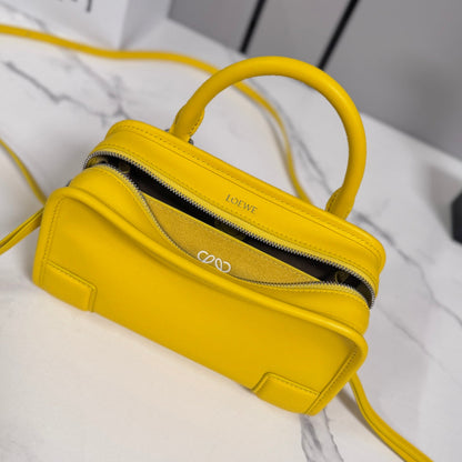Loewe 2026 Amazona 180 Bag 20cm Yellow Soft Calfskin 289384