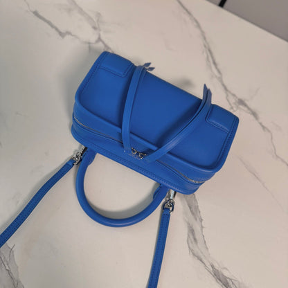 Loewe 2026 Amazona 180 Bag 20cm Blue Soft Calfskin 289399