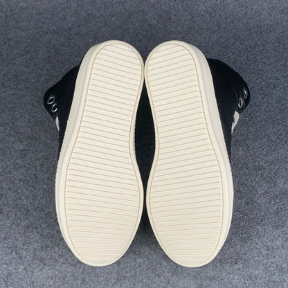Rick Owens Luxor Jumbo Lace Padded Sneaker 'Black Milk