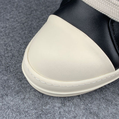 Rick Owens Luxor Jumbo Lace Padded Sneaker 'Black Milk