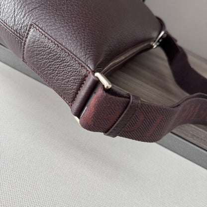 Loewe Small Cubi Crossbody Bag Chocolate Smooth Calfskin