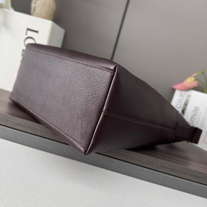 Loewe Cubi Crossbody Bag Chocolate Smooth Calfskin