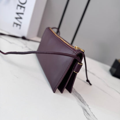Loewe Joya Pouch Burgundy Calfskin 289461