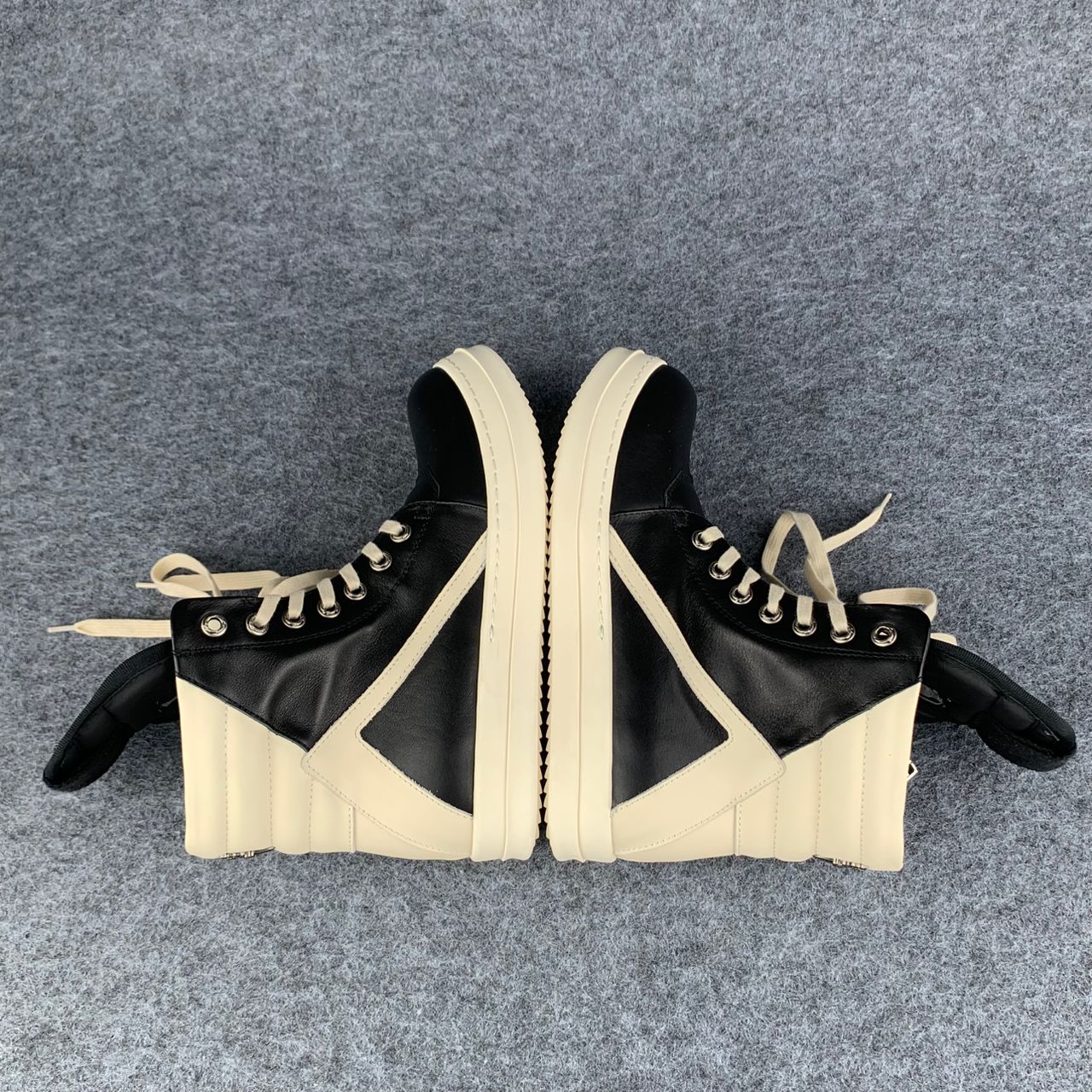 Chrome Hearts x Rick Owens Geobasket High 'Black'