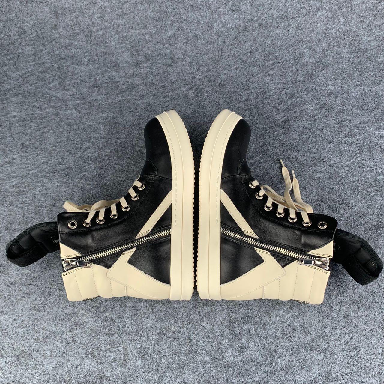 Chrome Hearts x Rick Owens Geobasket High 'Black'