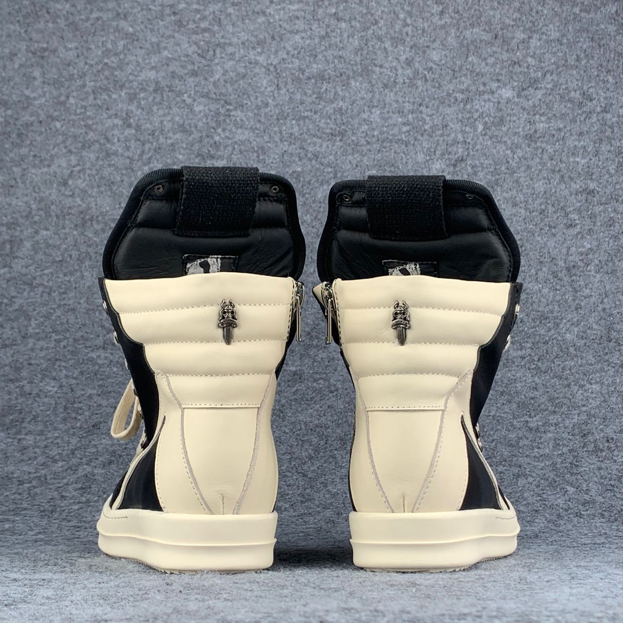 Chrome Hearts x Rick Owens Geobasket High 'Black'