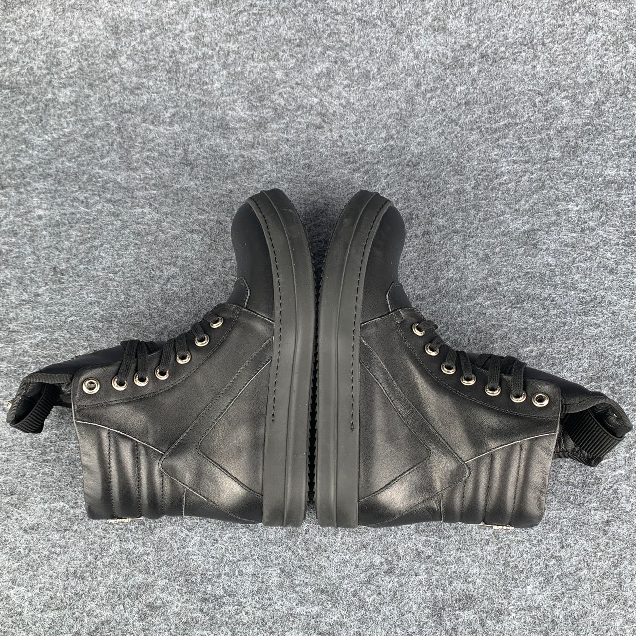 Chrome Hearts x Rick Owens Geobasket High 'Black'