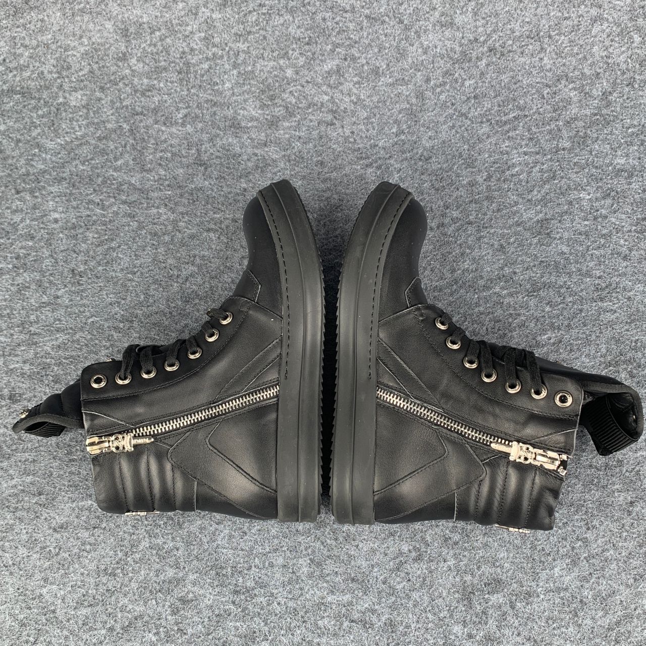 Chrome Hearts x Rick Owens Geobasket High 'Black'