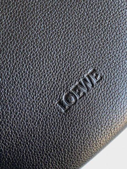 Loewe Loop Bucket Bag Black Supple Grained Calfskin