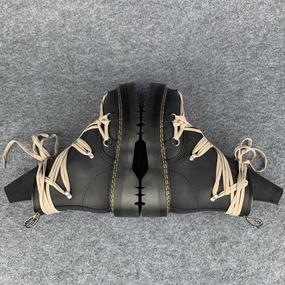 Dr. Martens x Rick Owens Wmns DRKSHDW 1460 Quad Sole Megalace Boot 'Black'