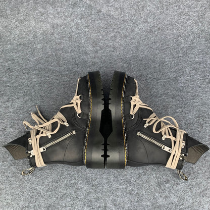 Dr. Martens x Rick Owens Wmns DRKSHDW 1460 Quad Sole Megalace Boot 'Black'