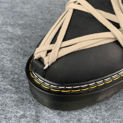 Dr. Martens x Rick Owens Wmns DRKSHDW 1460 Quad Sole Megalace Boot 'Black'
