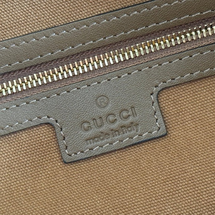 Gucci 2026 Beatrix Bag 35cm Caramel Brown Suede 273720